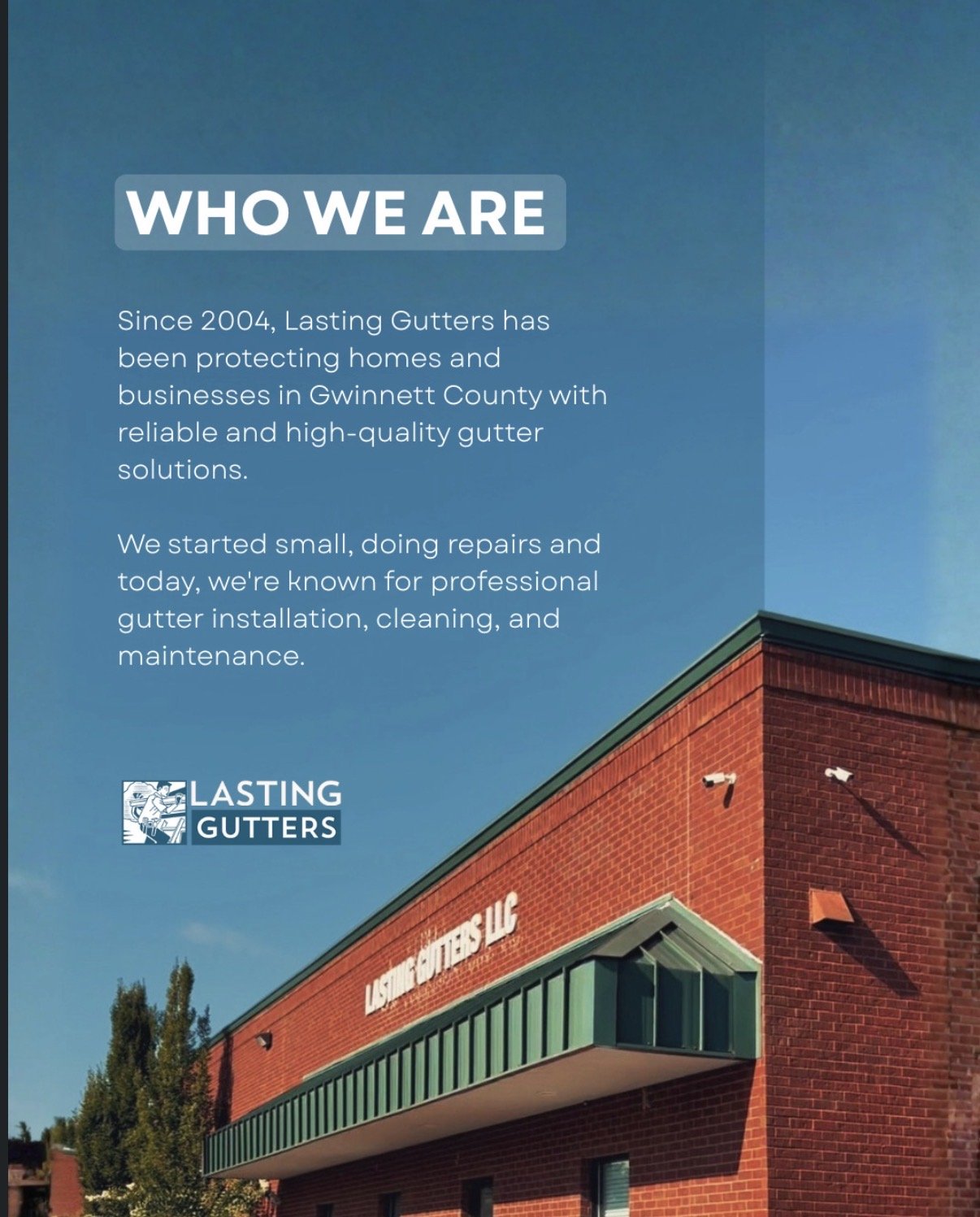 Lasting Gutters — post 1